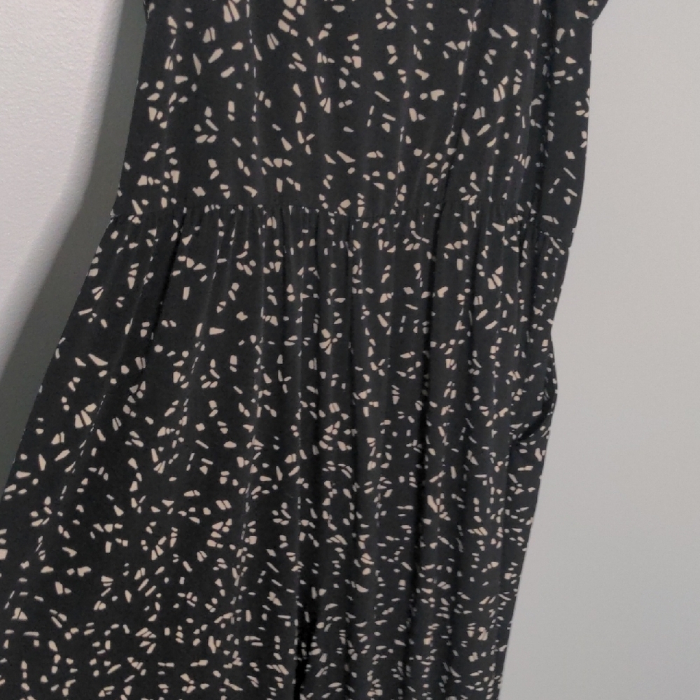 EUC✨KAILEIGH women's XL black & cream Rochelle Knit Jumpsuit from Stitch Fix - Picture 8 of 17